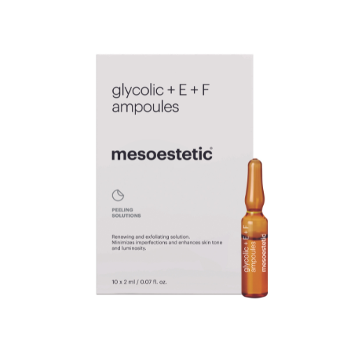 Mesoestetic - Glycolic + E + F Ampoules 10 stuks